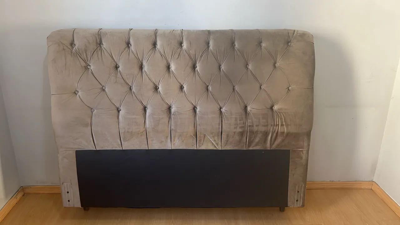 Cabeceira capitonê para cama Queen