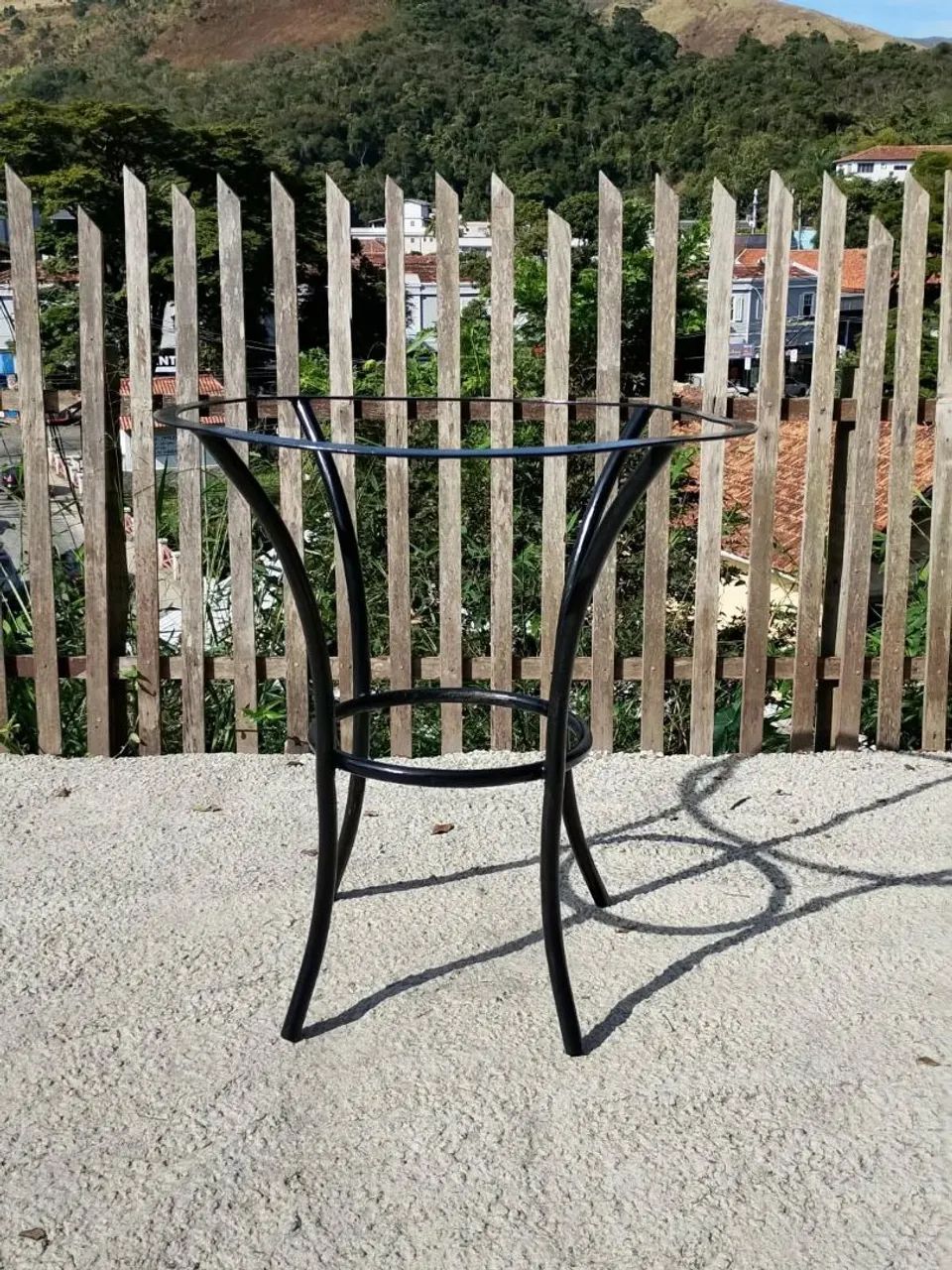 Base de mesa em ferro tubular  - Foto 2