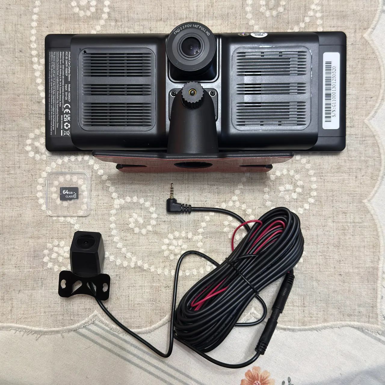 CarPlay Android Auto 10" Esgoo gravador em loop - Foto 3