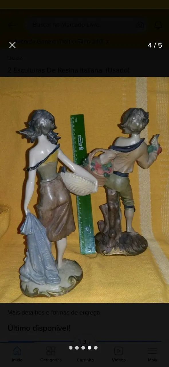 Escultura de resina italiana  - Foto 3