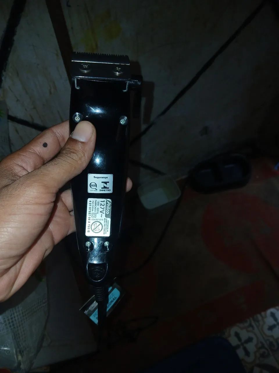 Troco máquina de cortar cabelo celular ou televisão smart  - Foto 2