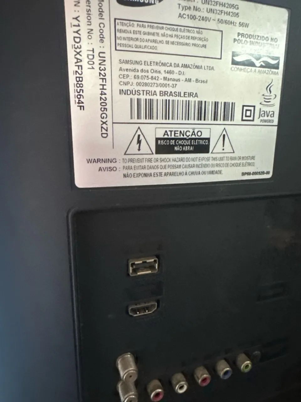 Tv 32 Samsung com garantia , não é smart tv - Foto 2