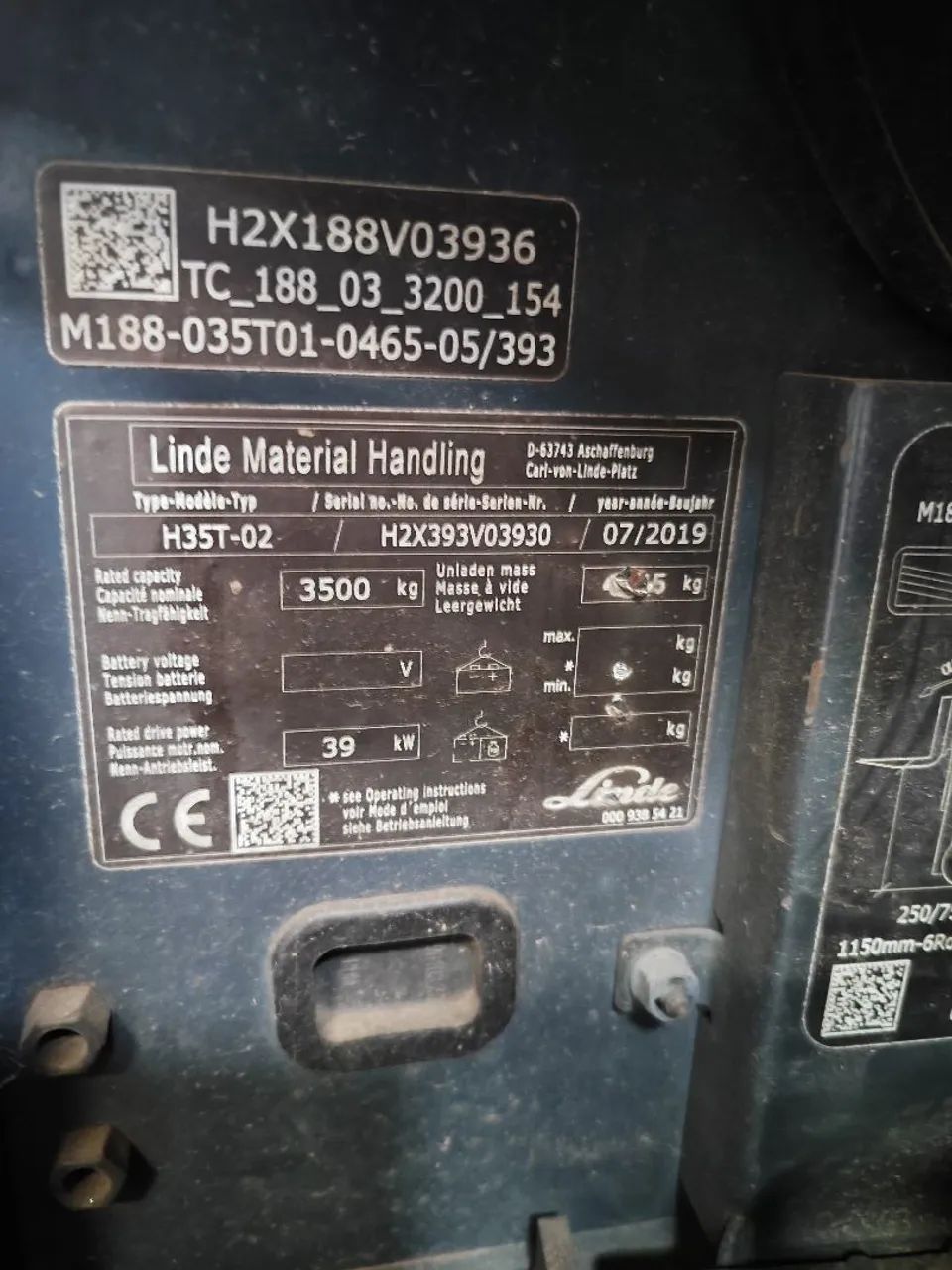 Empilhadeira Linde cap 3500 kgs - Foto 6