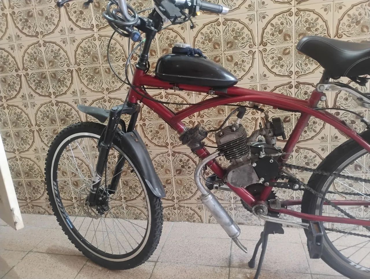 Bicicleta motorizada 80cc  - Foto 4