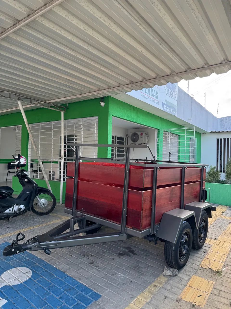 Reboque de fábrica dois eixos  - Foto 4