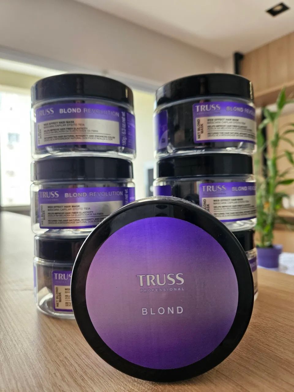 Blond Blond Revolution Net Mask Máscara 180g Truss - Foto 2