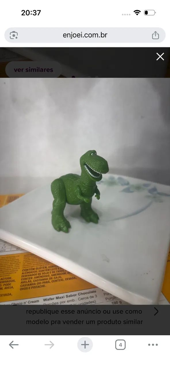 boneco rex toy story imaginext 2010
