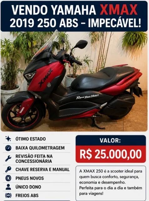 Moto Yamaha XMax