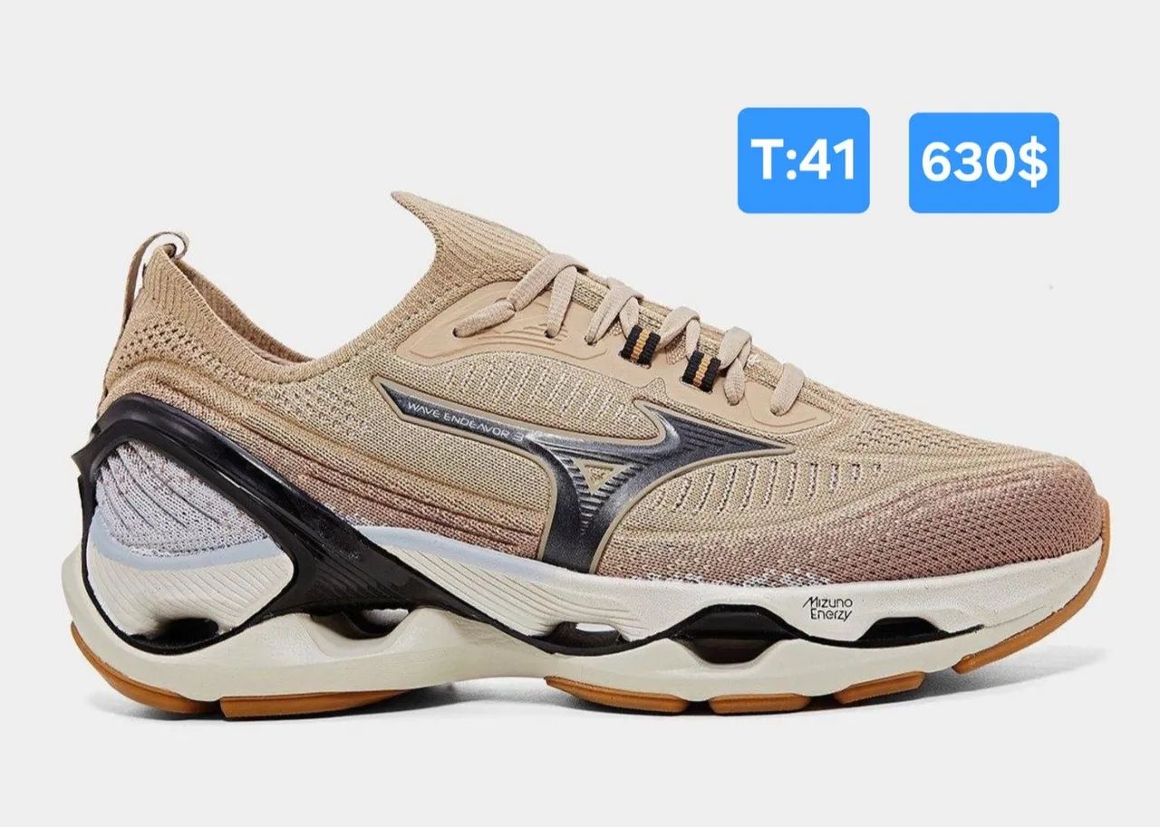 Tênis da Mizuno Wave Endeavor 3 tamanho 41 original 