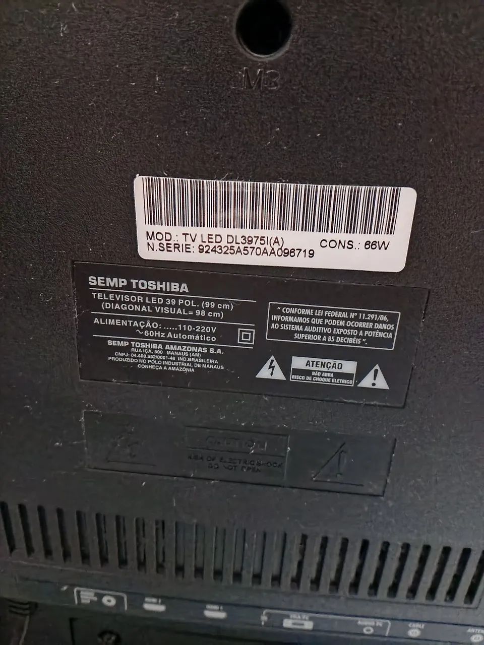 Tv Led 39 SEMP - Foto 3