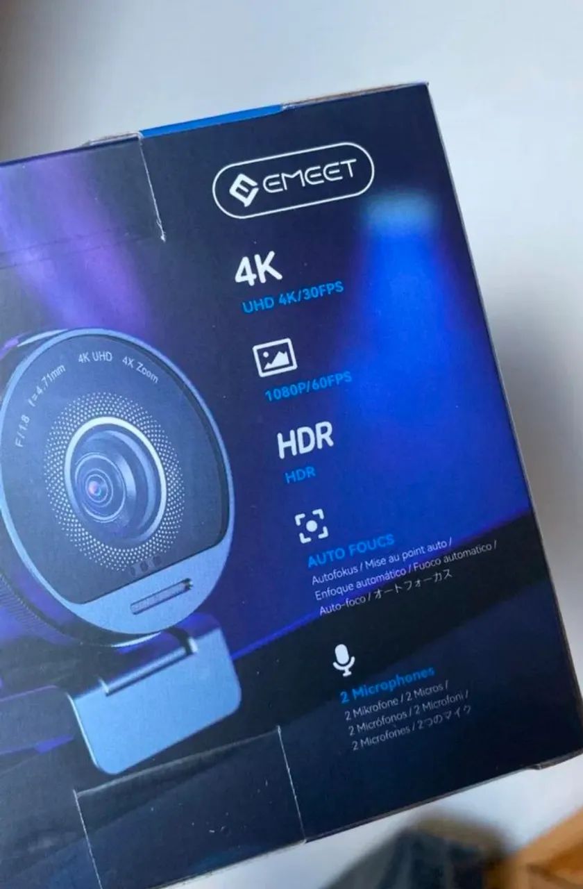 Emeet S800 4K Autofoco HDR - Foto 3