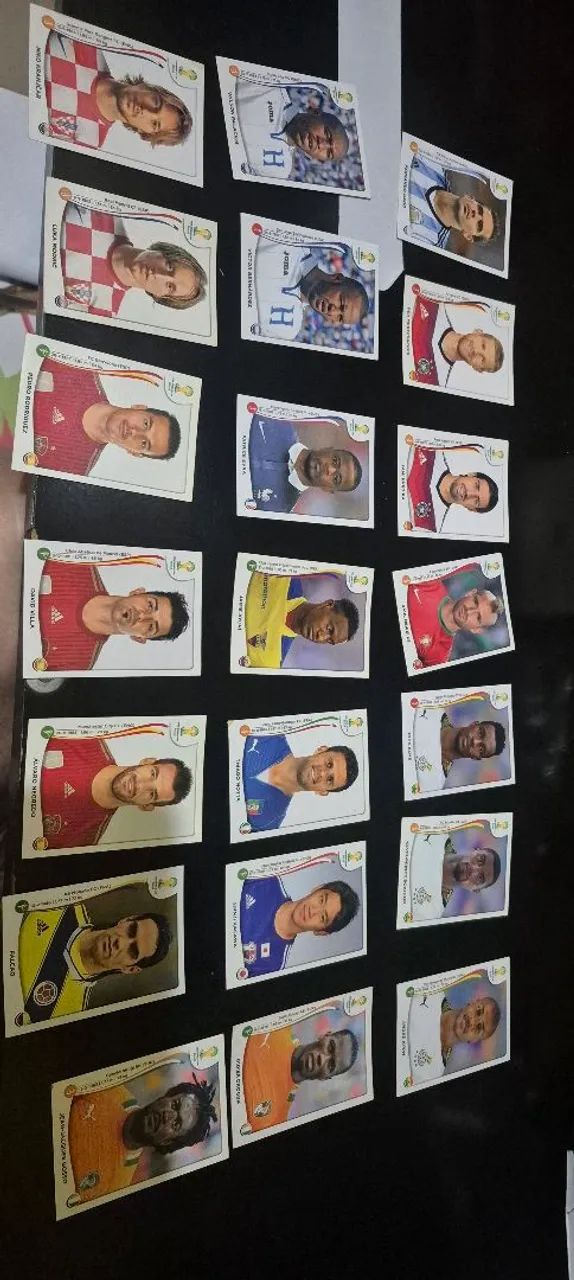 Figurinhas da copa do mundo 2014