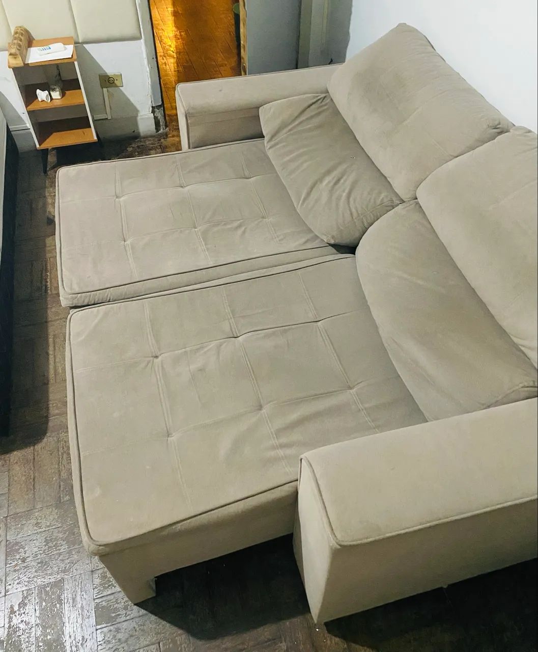 Sofá Retrátil . Muito Confortável - R$ - 290 - Foto 5