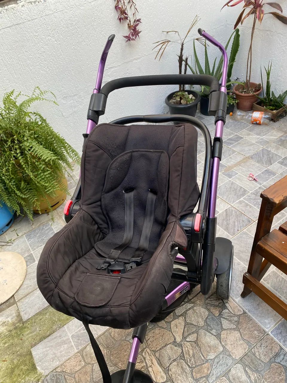 Carrinho de bebê menina - Foto 4