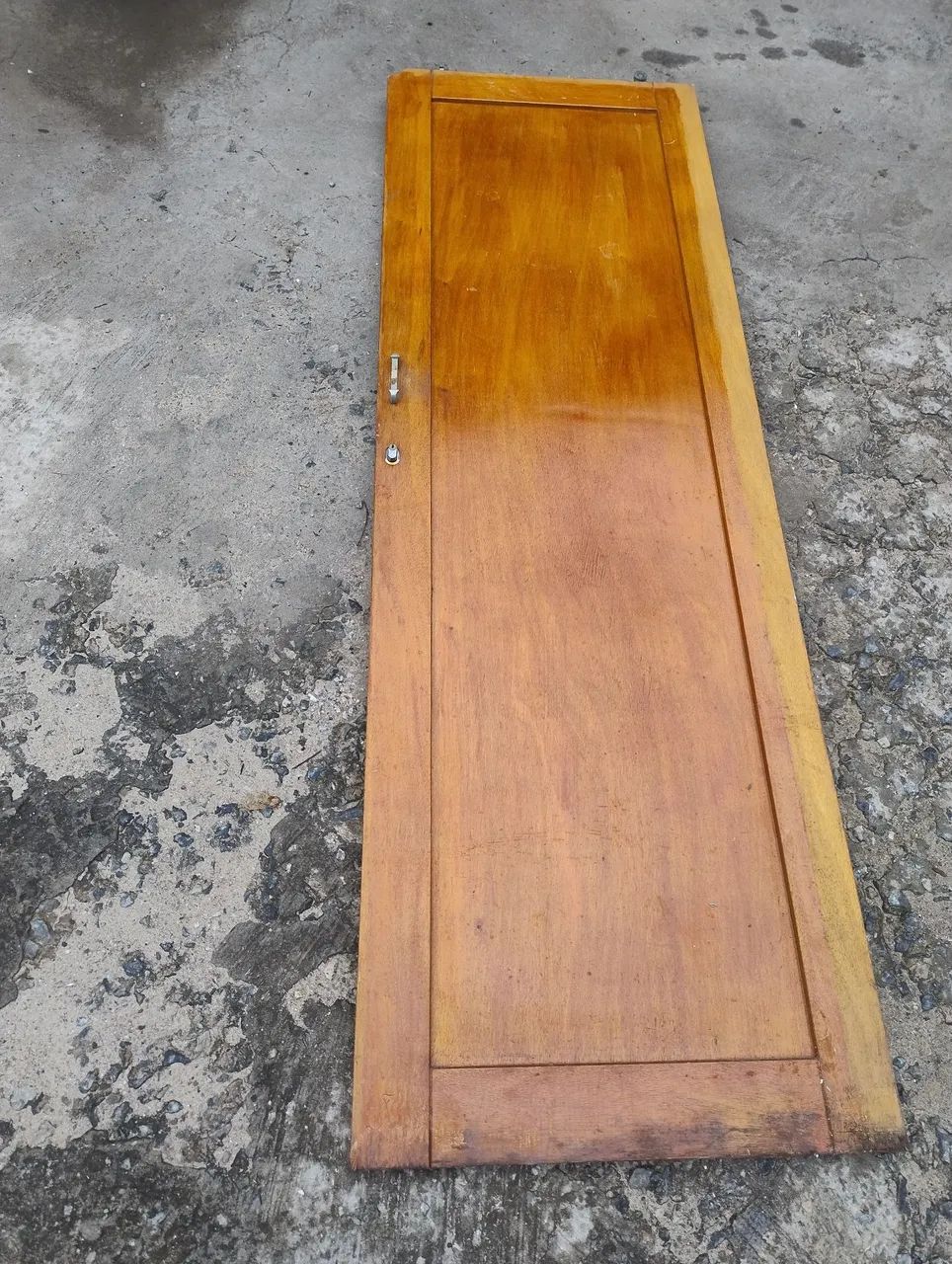Folha de porta 2,08 x 0,69 x 0,30m