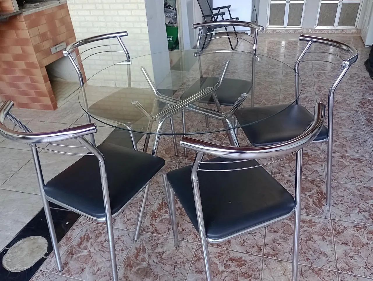 Mesa de alumínio 