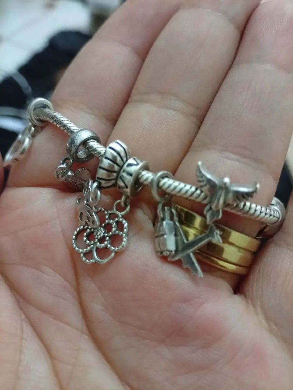Pulseira Pandora prata 925 - Foto 4