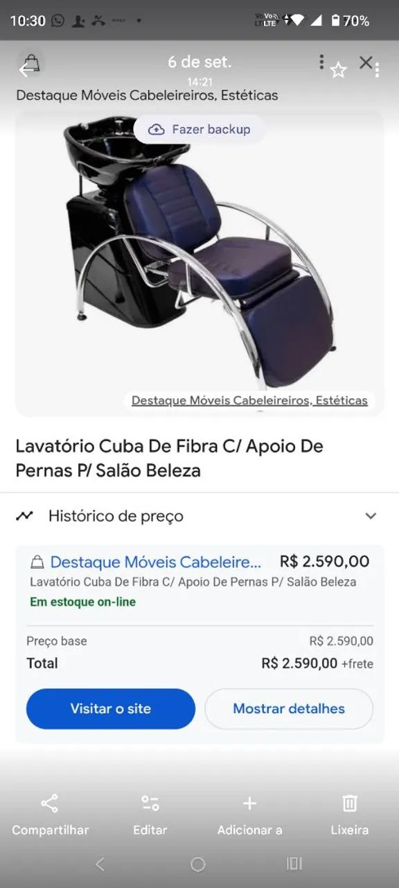 Lavatório para salão de beleza  - Foto 4