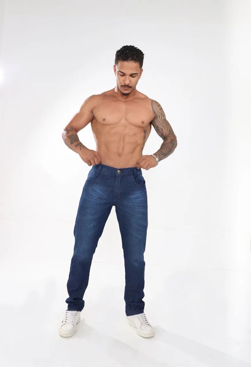 Calça Jeans masculina - Foto 2