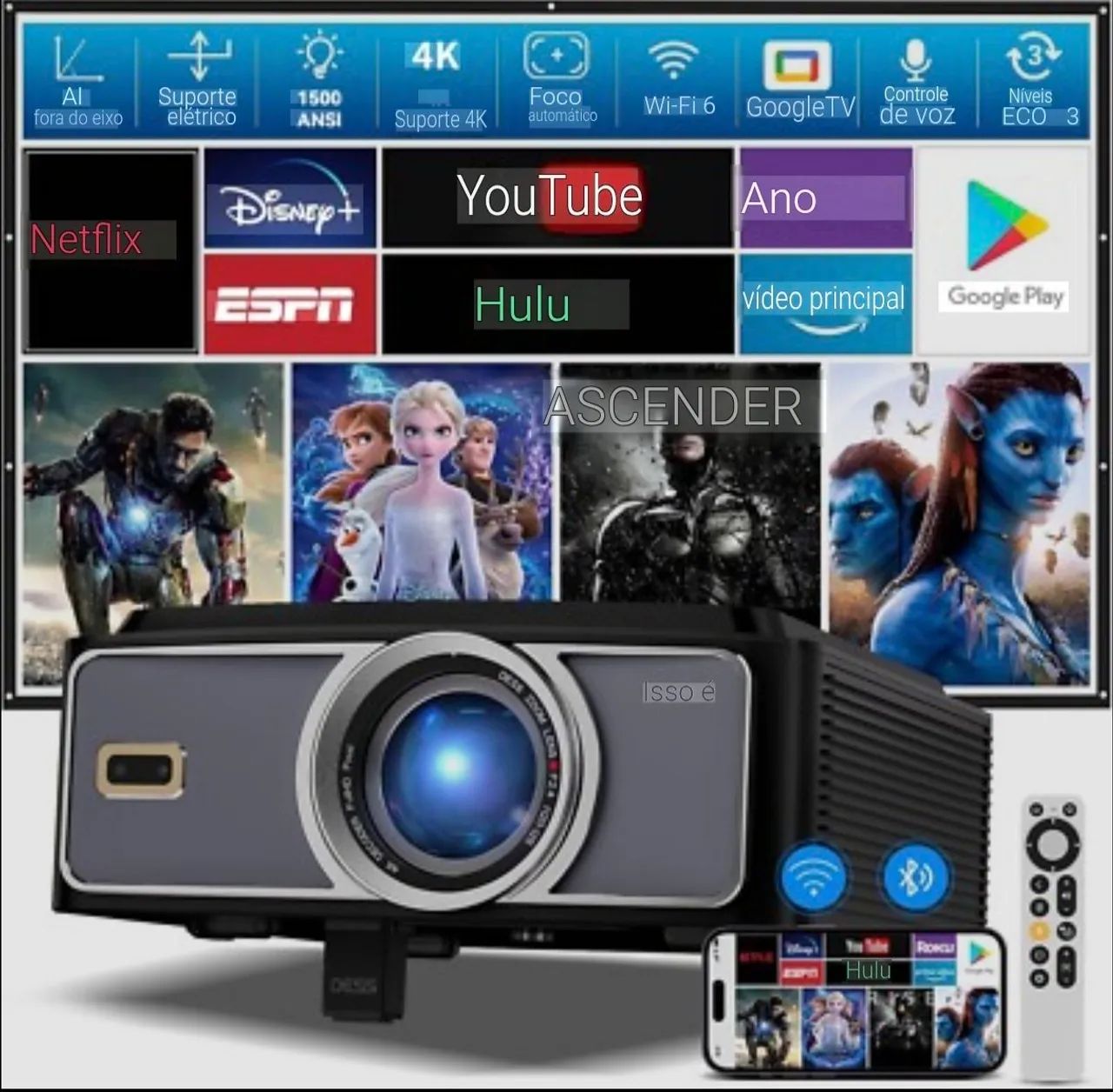 Projetor C5 PRO  - Foto 2