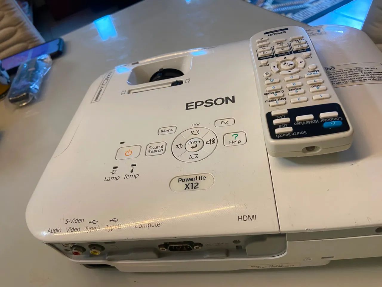 PROJETOR Epson PowerLite X12 - Foto 2