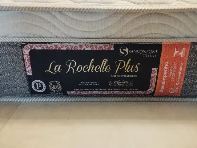 Colchão de molas La Rochelle Plus Sankonfort - Foto 3