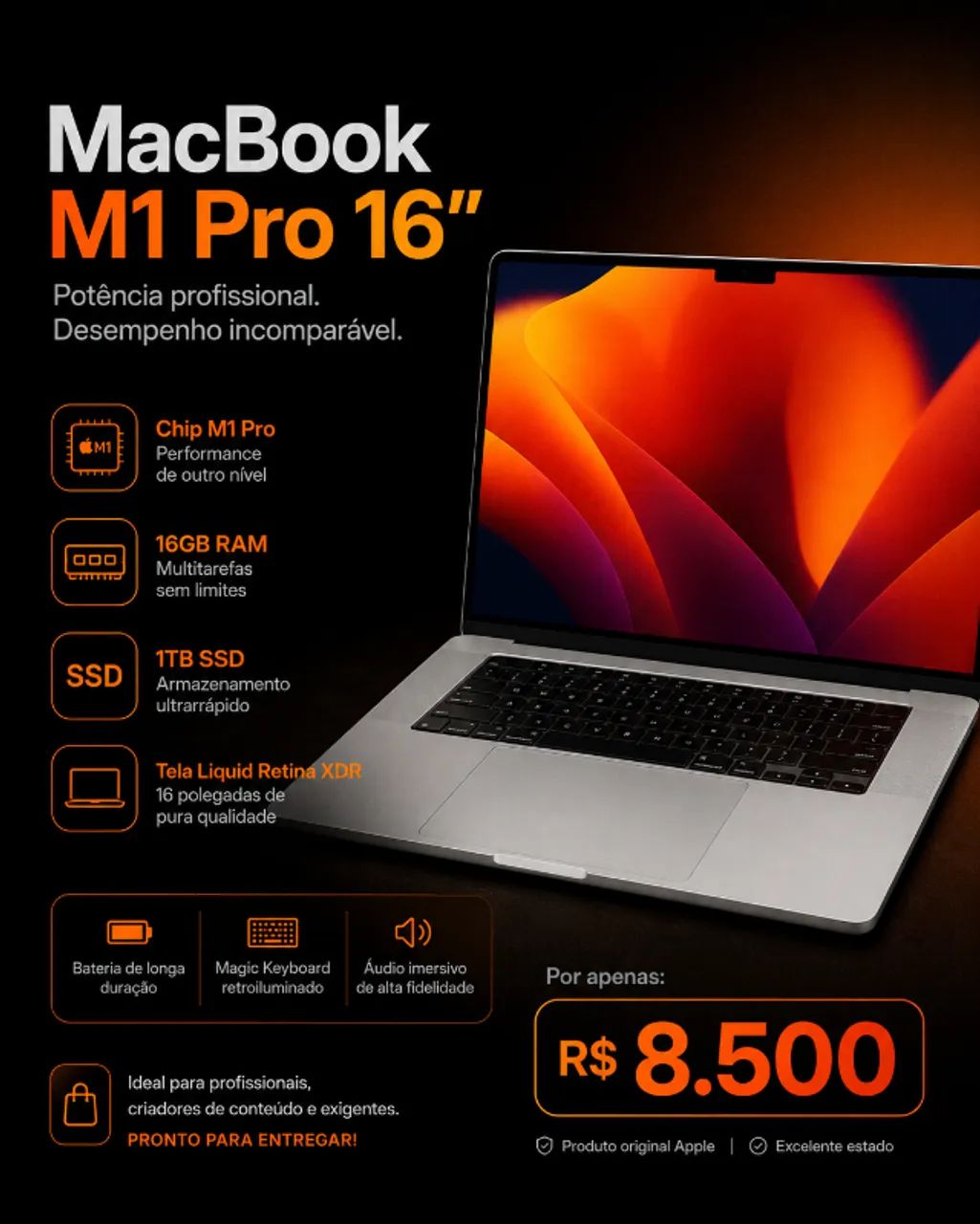 MacBook Pro M1 Pro 16