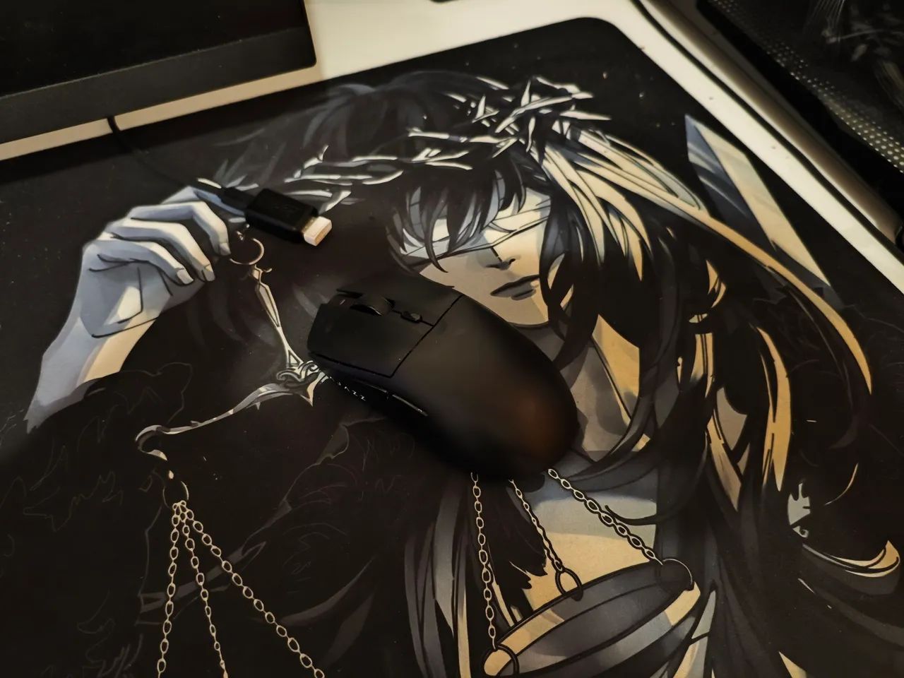mouse ajazz 139pro + Mousepad control aimstar justice