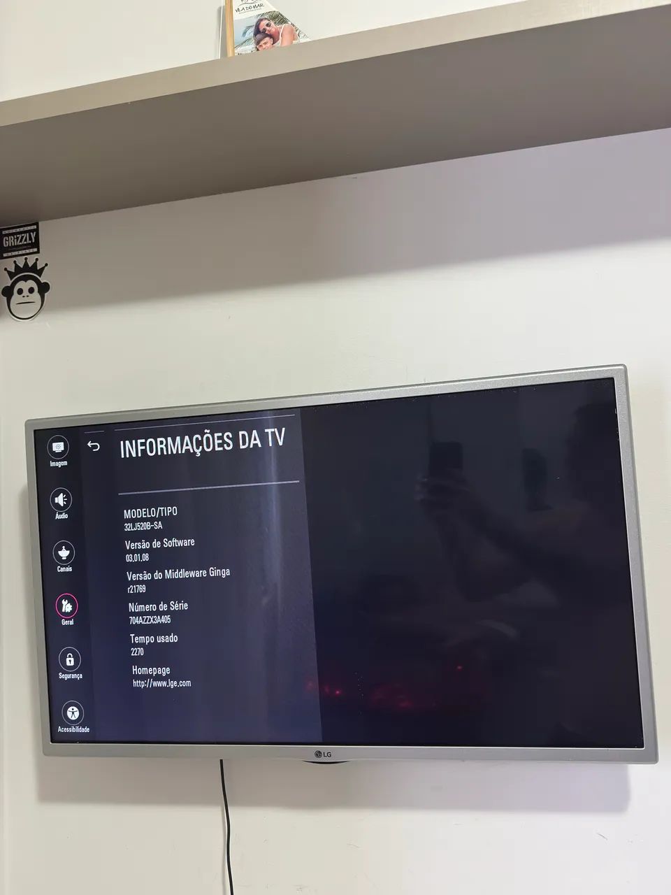 Televisão LG LED 32 POLEGADAS 