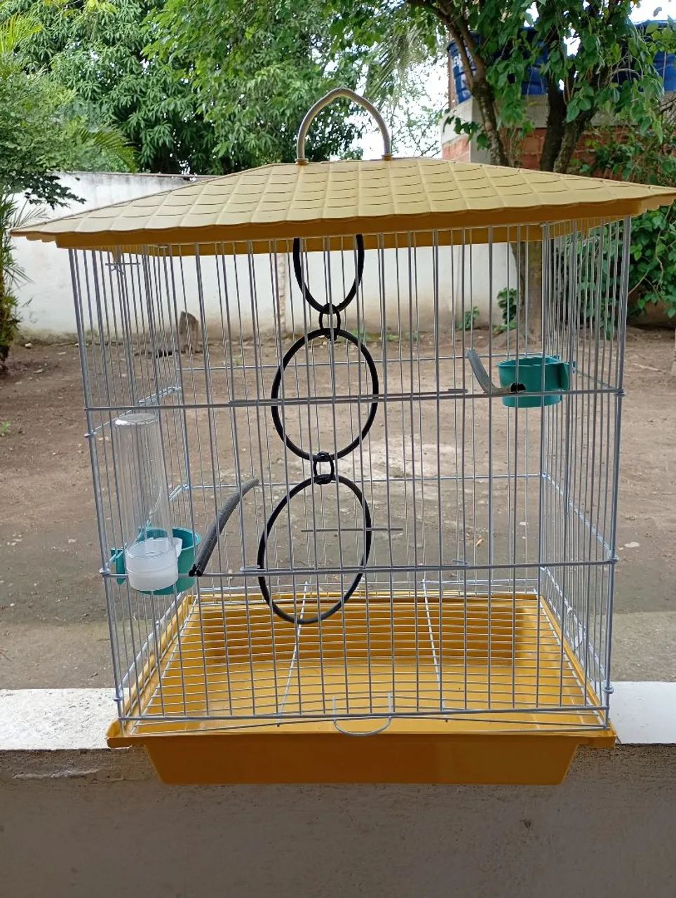 Gaiola para calopsita/periquito 