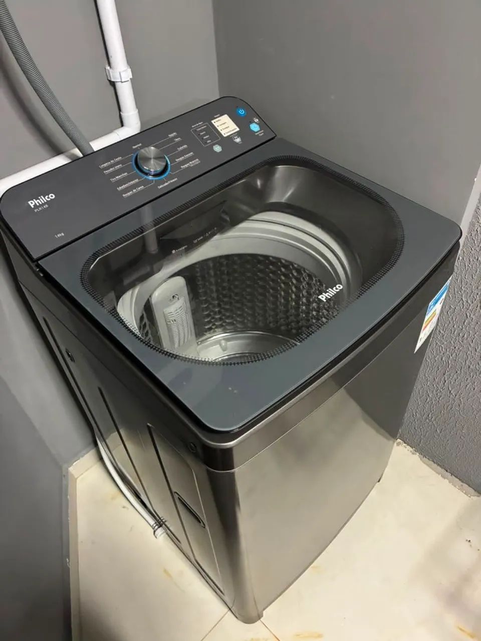 Máquina de lavar Philco 220v PLR14B nova - Foto 3