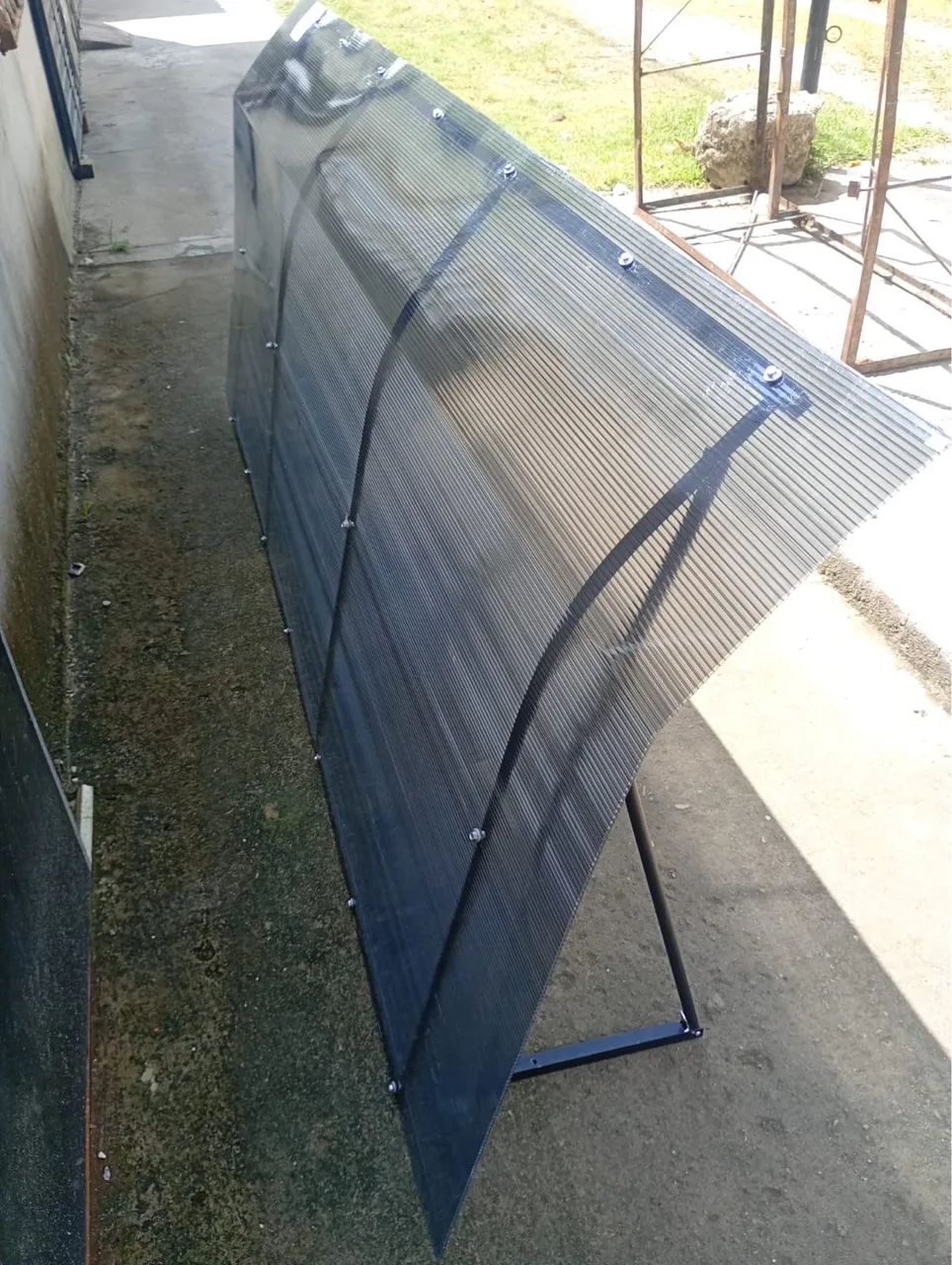 Toldo fixo policarbonato 