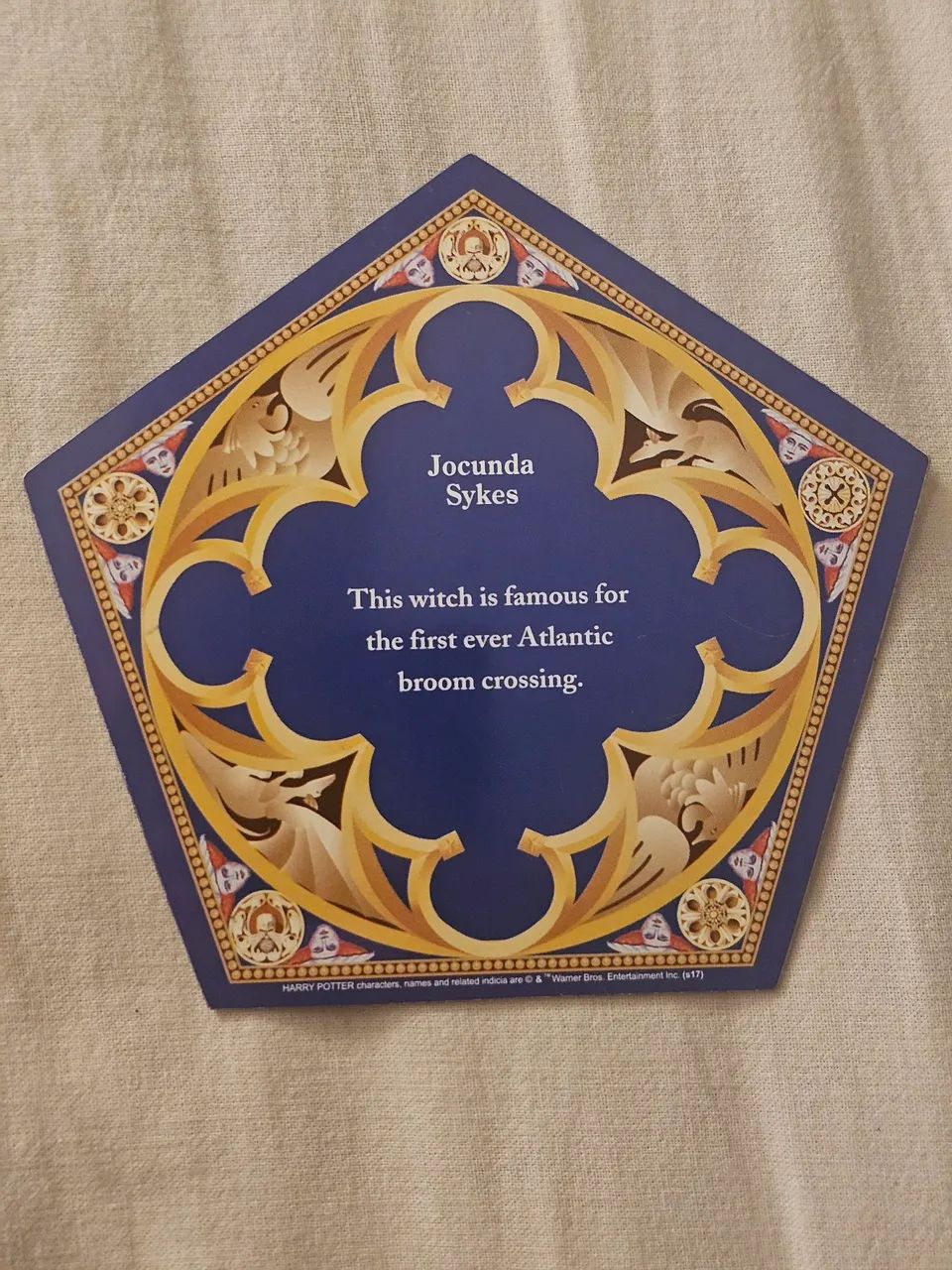 Card Sapo de Chocolate Jocunda Sykes (Harry Potter) - Foto 2
