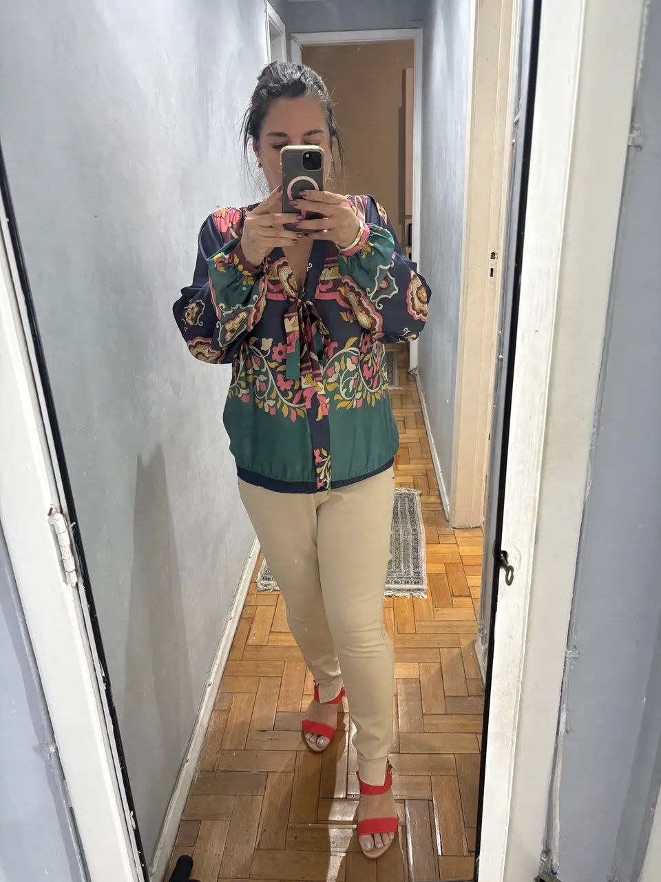 CALÇA CORTELLE BASIC ORIGINAL | TAM M 38/40 | Cigarrete Bege R$110