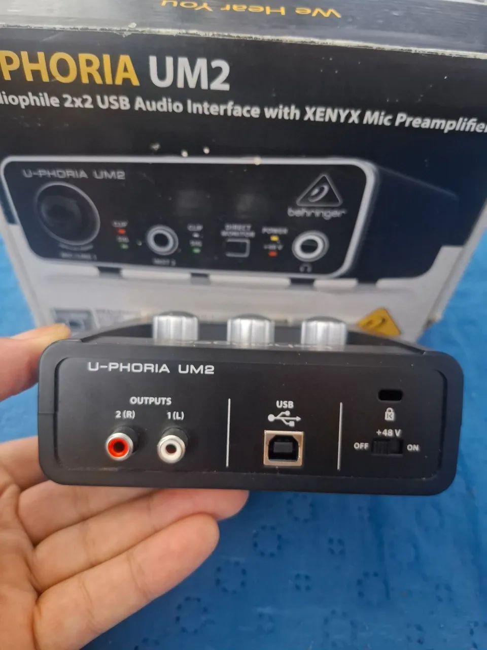 Interface de audio behringer - Foto 2