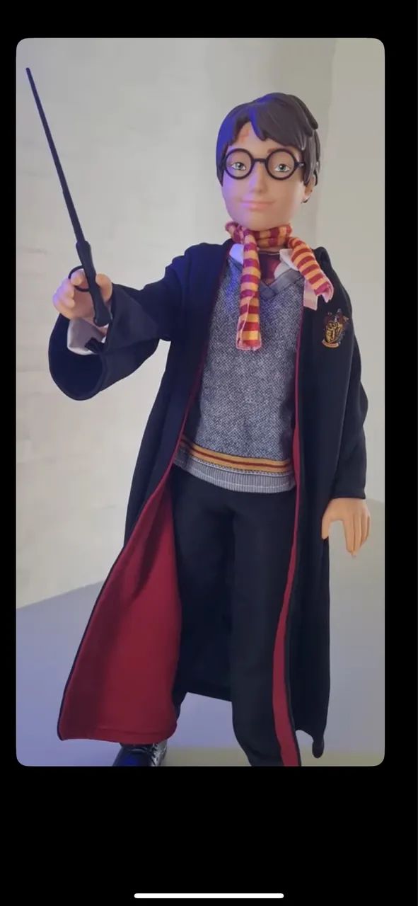 Harry Potter lindíssimo original 30 cm altura borracha  - Foto 2