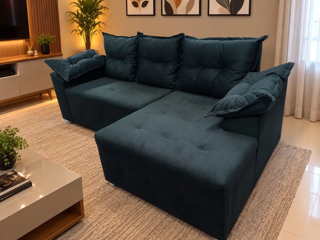 Sofá novo de fábrica a disposição  - Foto 2