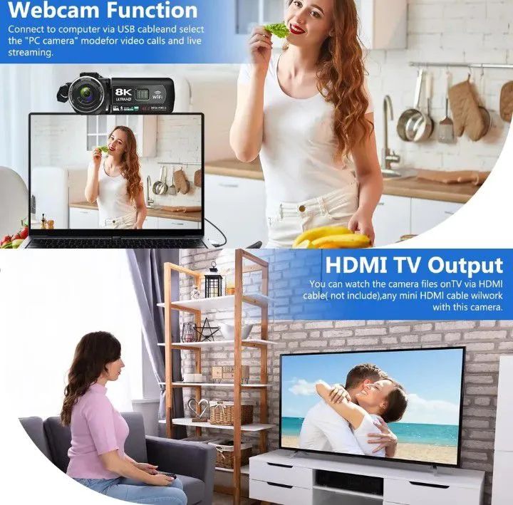Camera hdv01 8k  - Foto 3