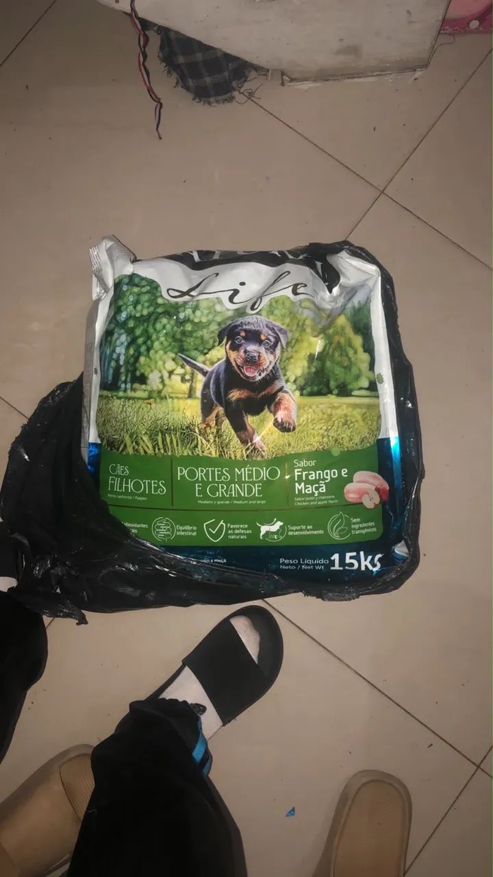 Ração de cachorro 