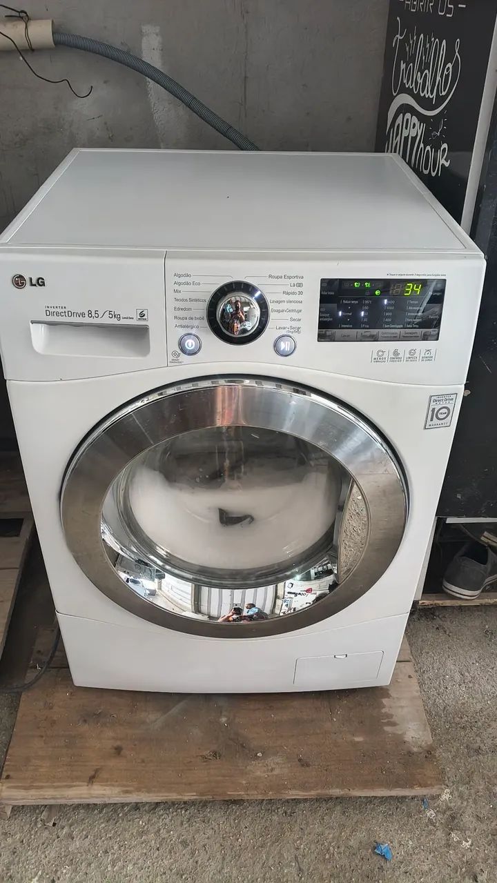 Lava e seca LG funcionando perfeitamente 