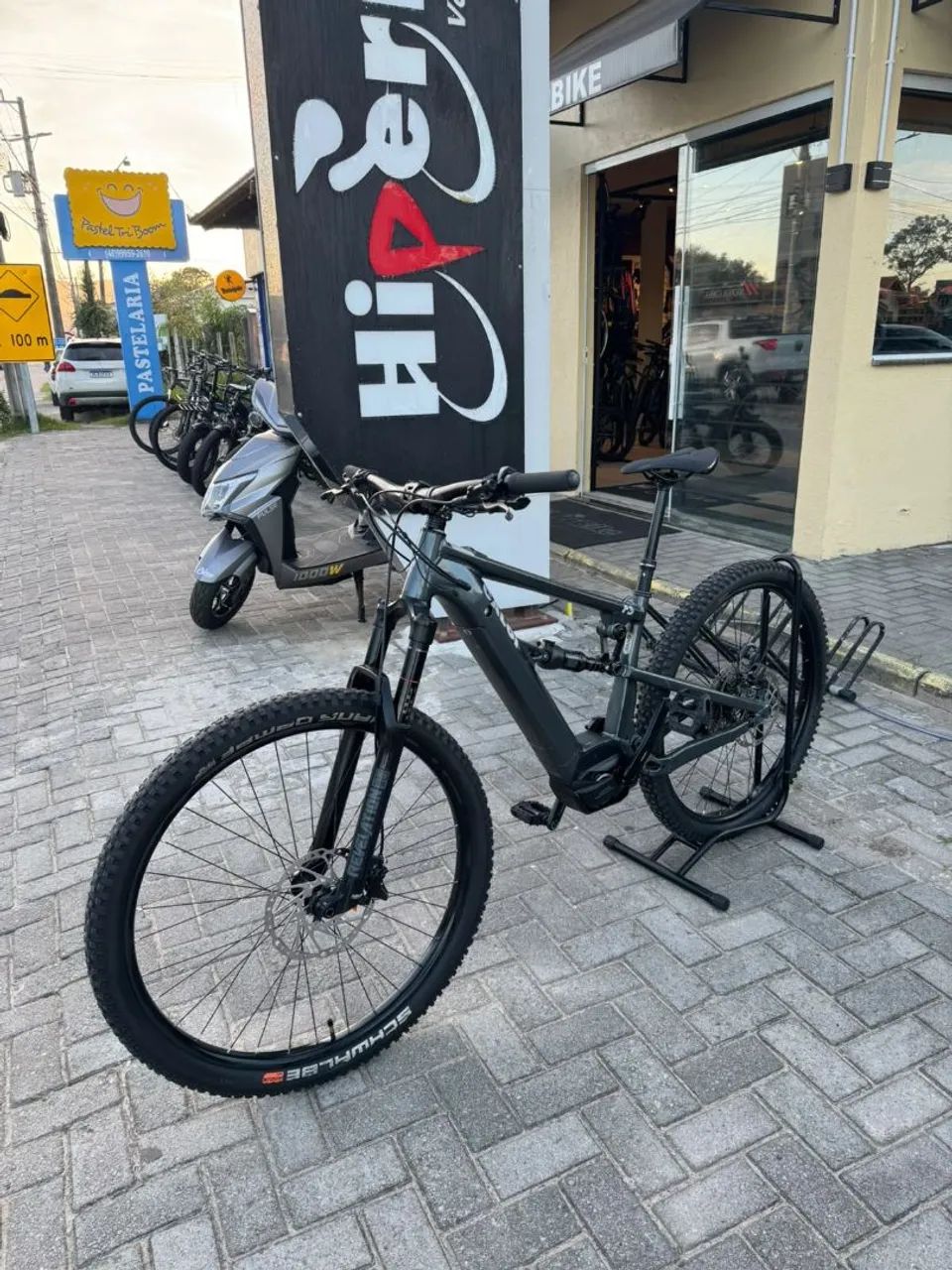 Bicicleta Elétrica Caloi FS E-vibe Full Suspension 