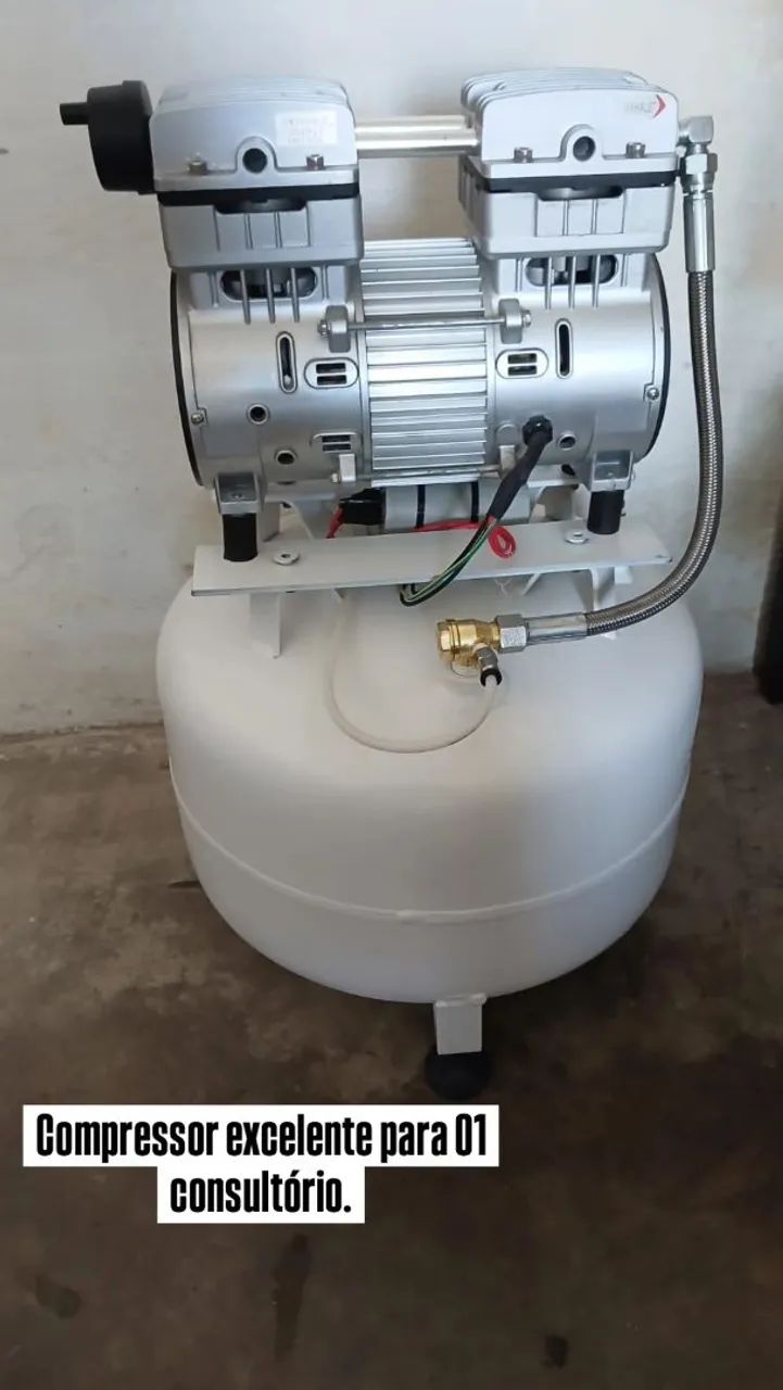 Compressor odontológico.
