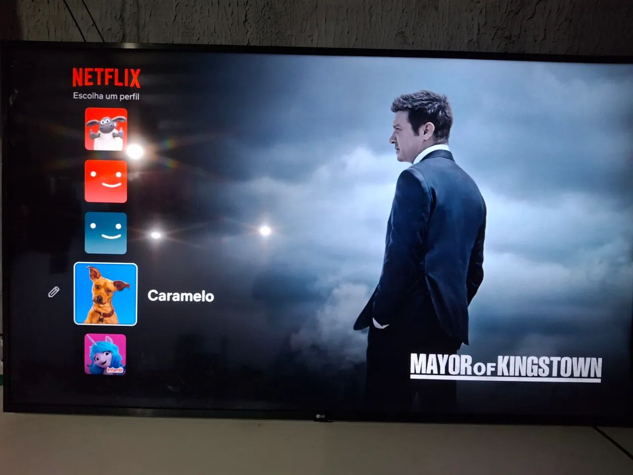 Linda tv smart 65 4k com voz - Foto 3