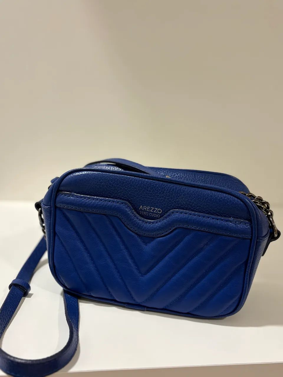 Bolsa Arezzo Vero Cuoio azul