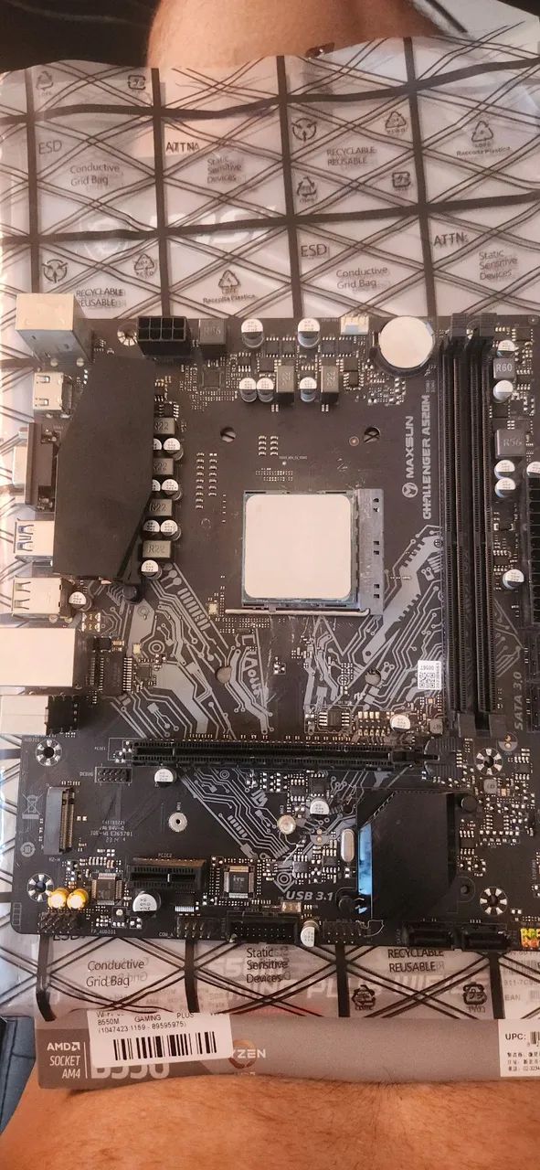 Ryzen 7 3700x + placa mae e water cooler  - Foto 2