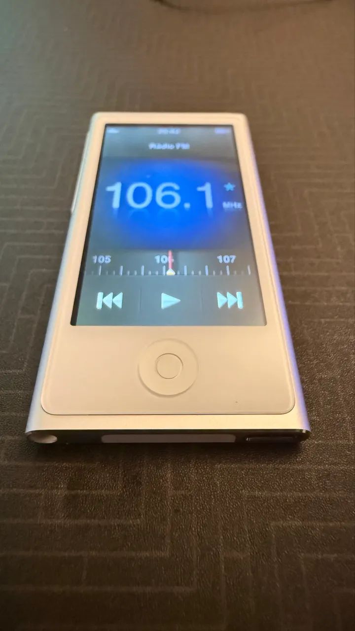 iPod Nano 7 Silver muito novo - Aparelhos de Som - Esplanada, Belo