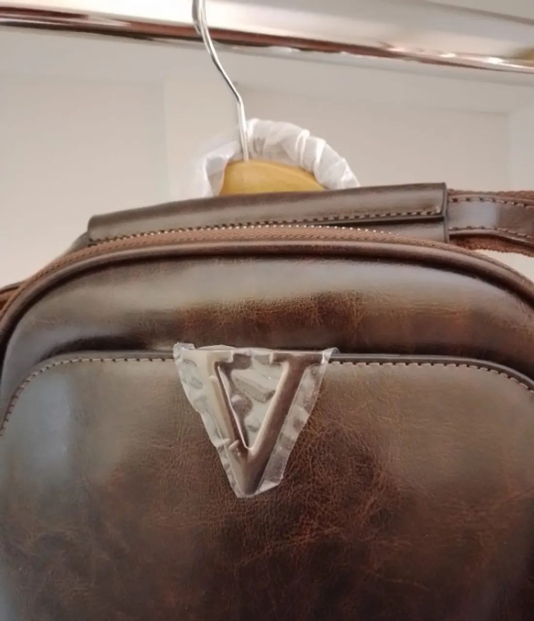 Mochila Feminina em Couro Legitimo - Foto 2