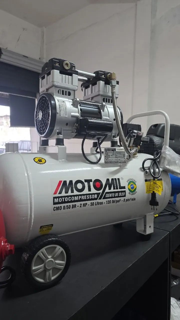 Compressor odontológico 50L  - Foto 3