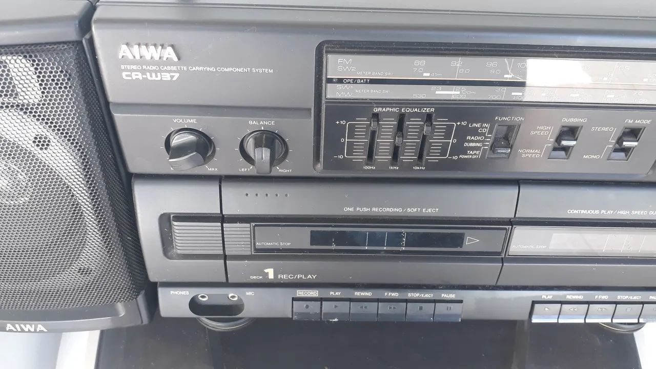 Micro sistem Aiwa mod. CA-W37H - Foto 3