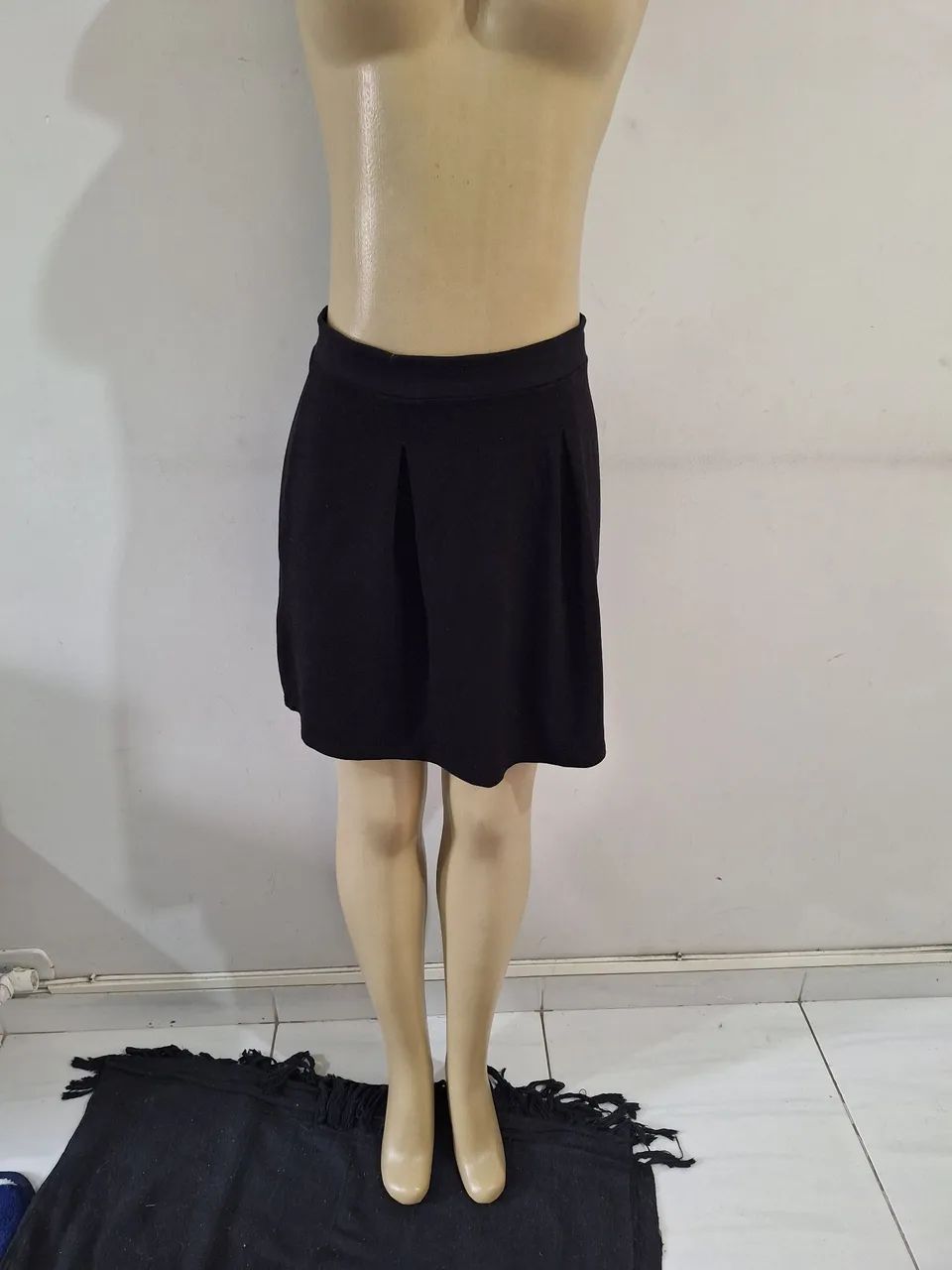 Saia feminino preta 